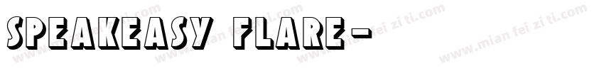 Speakeasy Flare字体转换